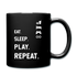 Eat Sleep Play Repeat Full Color Mug
